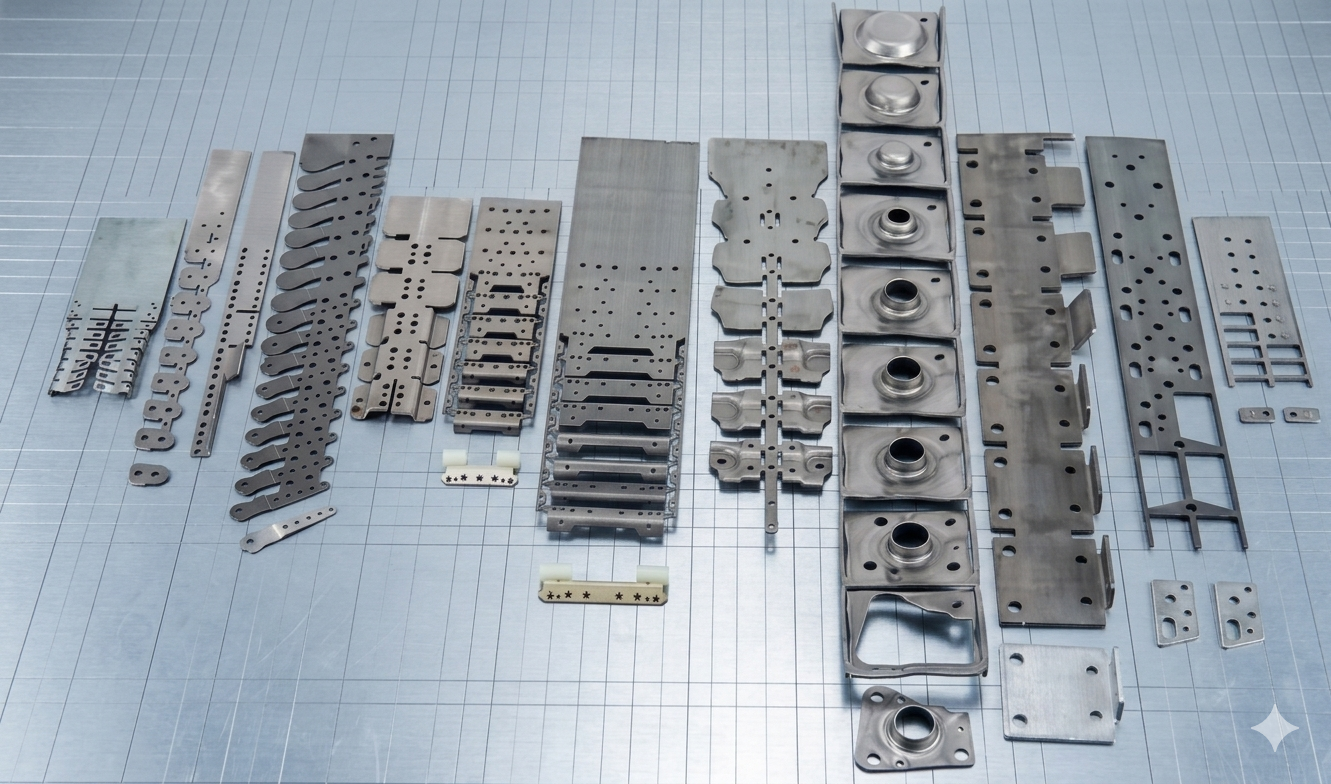 Stanz- und Umformtechnik – Stanzteile auf Exzenterpressen